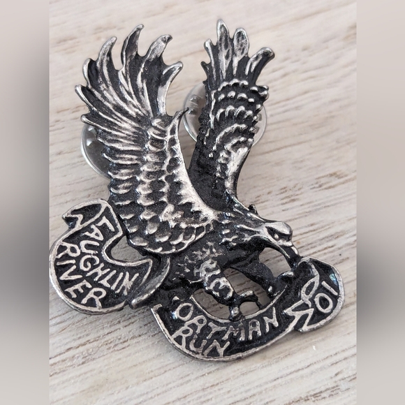 Laughlin Oatman River Run Rally Pin Motorcycle Biker Nevada Vintage 2001 - Picture 1 of 4